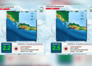 BMKG Catat Dua Kali Gempa Dangkal Terjadi di Sekitar Sukabumi
