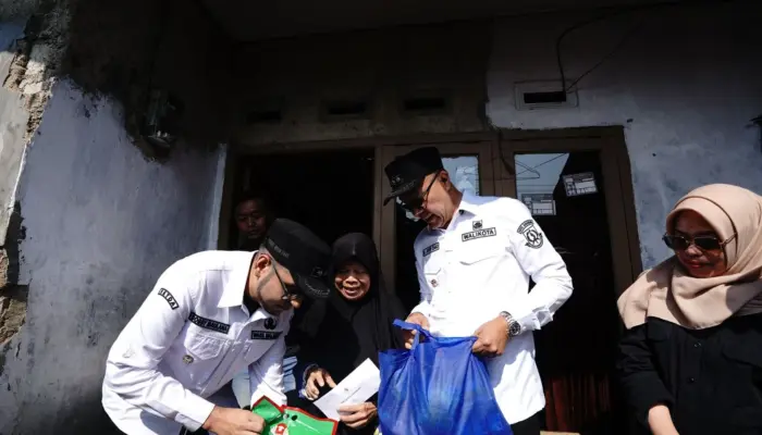 Ayeuna Waktuna Berbagi Berkah Edisi Kelima Hadir di Kelurahan Babakan Kota Sukabumi