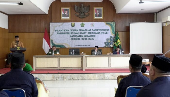 Bupati Sukabumi Harap FKUB Jadi Garda Terdepan Jaga Kerukunan dan Toleransi