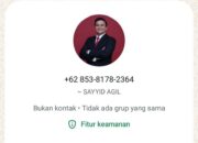 Nama Ketua Yayasan Tidar Biru Sejahtera Dicatut untuk Aksi Penipuan Lewat WhatsApp