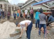 Solidaritas Warga Jampangkulon Pulihkan Ponpes Al-Kafi Pasca Kebakaran