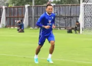 Saddil Ramdani Nikmati Latihan Fisik, PERSIB Fokus Tatap Laga Kontra PSBS Biak