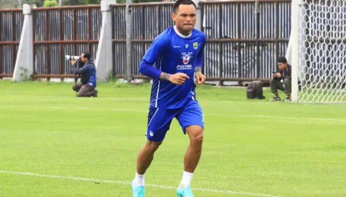 Saddil Ramdani Nikmati Latihan Fisik, PERSIB Fokus Tatap Laga Kontra PSBS Biak
