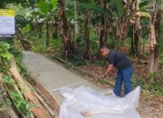 Disperkim Sukabumi Realisasikan Pokir Dewan anang, Jaling di Bojongsari Dibangun Rabat Beton