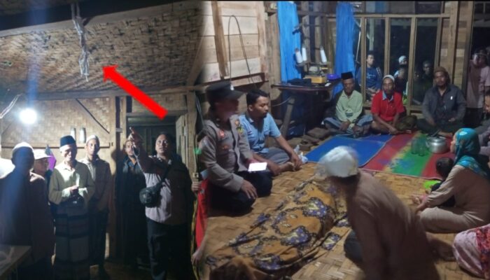 Pria di Waluran Sukabumi Ditemukan Meninggal Dunia Dengan Keadaan Tergantung 