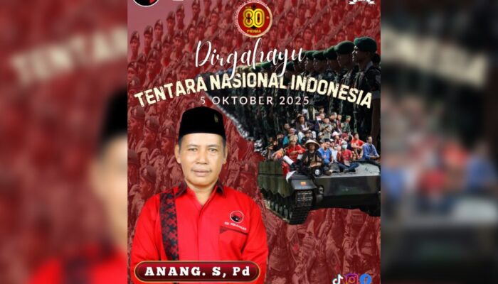 Dewan Anang: TNI Selalu Menjadi Kebanggaan dan Pelindung Rakyat Indonesia.