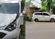 Mobil Sigra Alami Kecelakaan Tunggal di Sukabumi, Diduga Sopir Mengantuk