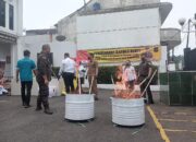 Tramadol hingga Sabu, Kejari Kota Sukabumi Musnahkan Barang Bukti Obat Terlarang dan Narkoba