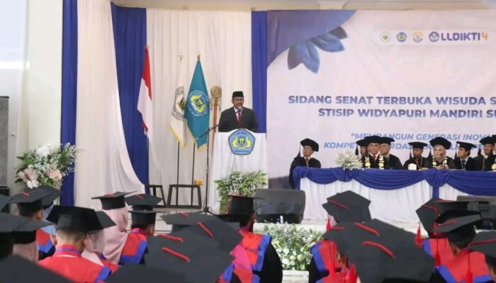 Bupati Sukabumi Asep Japar Dorong Lulusan STISIP Widyapuri Mandiri jadi Agen Perubahan