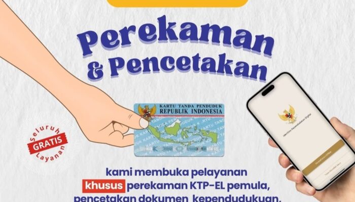 Manfaatkan Hari Libur, Disdukcapil Sukabumi Layani Perekaman KTP Pemula dan Aktivasi IKD