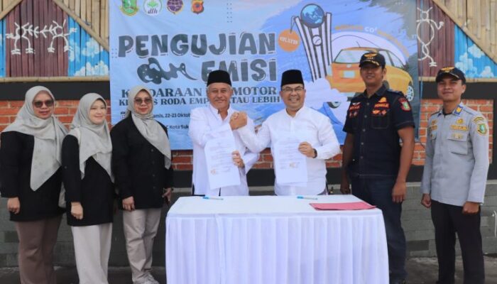 Uji Emisi Massal di Kota Sukabumi DLH dan Dishub Komitmen Jaga Kualitas Udara