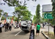 Kecelakaan Pajero Terguling, Seorang Ibu dan Anak-anak Dilarikan ke RS Palabuhanratu