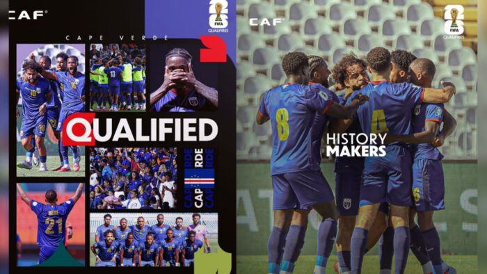 Timnas Cape Verde, negara di Afrika yang luasnya bahkan lebih kecil dari Kabupaten Sukabumi berhasil lolos ke Piala Dunia 2026.