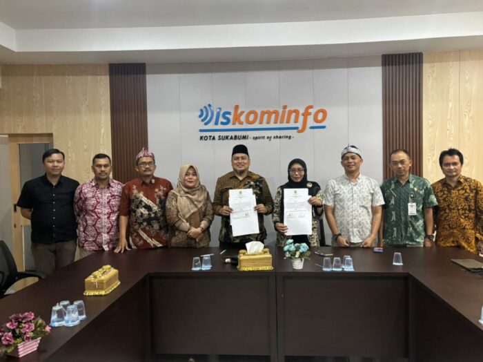 Dinas Kependudukan dan Pencatatan Sipil atau Disdukcapil bersama Dinas Komunikasi dan Informatika Kota Sukabumi menjalin kerjasama pemanfaatan data kependudukan.