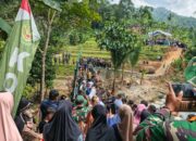 Warga Lega, Jembatan Panel Garuda di Cisolok Sukabumi Resmi Dioperasikan