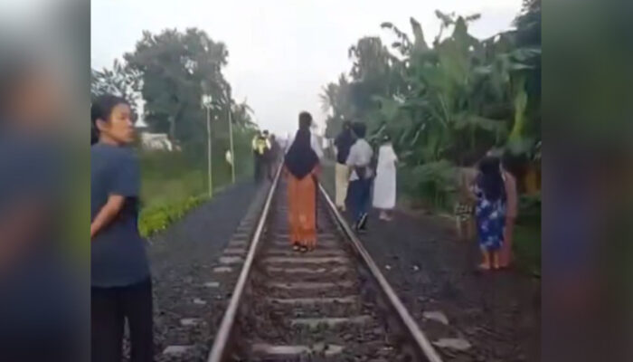 Kronologi dan Identitas Pria Tewas Tertabrak Kereta Pangrango di Cisaat Sukabumi