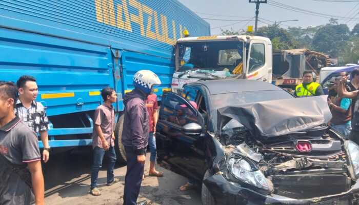 Imbas Kecelakaan Pamuruyan, Arus Kendaraan Tol Bocimi Akan Dialihkan ke GT Cigombong