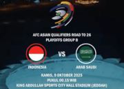 Jangan Lewatkan! Jadwal Indonesia vs Arab Saudi Malam Ini di Kualifikasi Piala Dunia