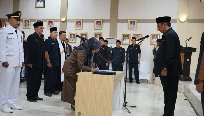 Simak! Ini Daftar Kadis dan Sekdis Kabupaten Sukabumi yang Baru Dilantik