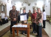 Wabup Sukabumi Teken Perjanjian Kerjasama OP4D