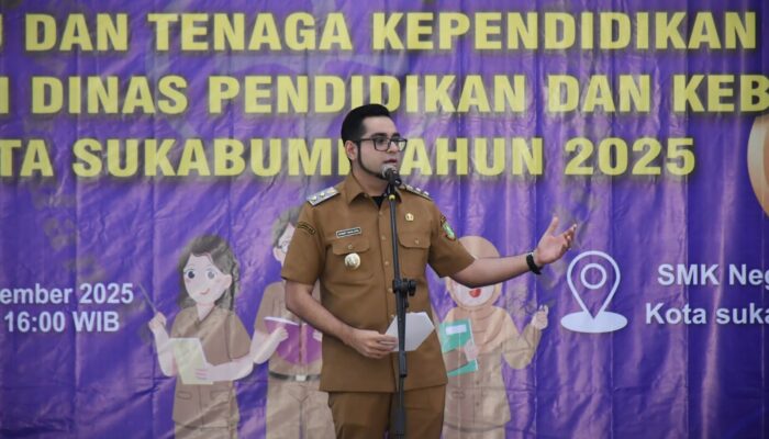 Wakil Wali Kota Sukabumi: Guru dan Keluarga Jadi Pilar Utama Bentuk Karakter Anak di Era Digital