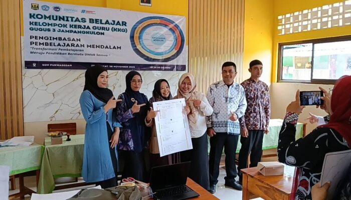 KKG Gugus 3 Jampangkulon Gelar Pengimbasan Pembelajaran Mendalam, Dorong Transformasi Mutu Pendidikan