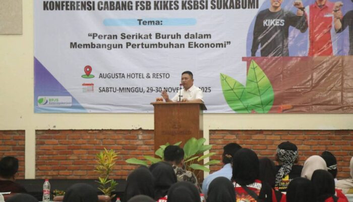 Rakerwil KSBSI Jabar dan Konfercab FSB KIKES Sukabumi Digelar, Fokus Tingkatkan Kapasitas dan Peran Serikat Buruh