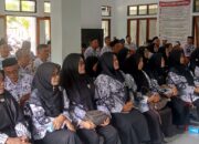 Ratusan Guru Padati Gedung PGRI Surade pada Puncak HGN dan HUT PGRI ke-80