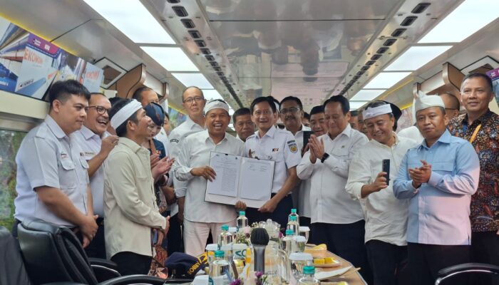 Ayep Zaki Apresiasi Pengembangan Kereta Wisata Jabar, Kota Sukabumi Masuk Rute Strategis