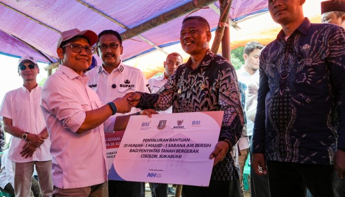 Sambangi Lokasi Bencana Sukabumi, Menko PM Muhaimin Iskandar: PSA jadi Strategi Cegah Kemiskinan Pascabencana
