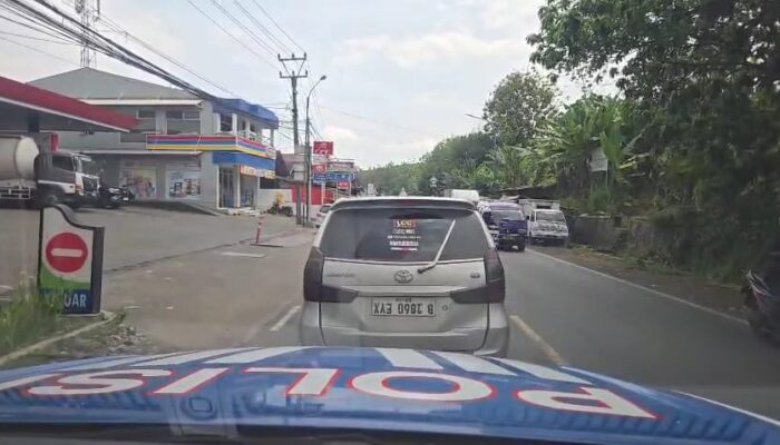 Satlantas Polres Sukabumi Gagalkan Modus Baru Akali ETLE, Plat Nomor Dipasang Terbalik