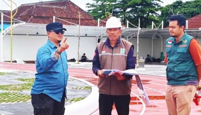 Disperkim Kabupaten Sukabumi Matangkan Persiapan Menjelang Peresmian Alun-Alun Jampang Tengah