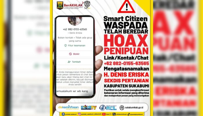 Beredar Pesan Penipuan Atas Nama Pejabat Dinas Pertanian, Masyarakat Diminta Waspada