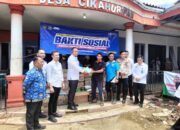 Peduli Korban Banjir Cisolok, Imigrasi Sukabumi Salurkan Bantuan Sembako dan Alquran