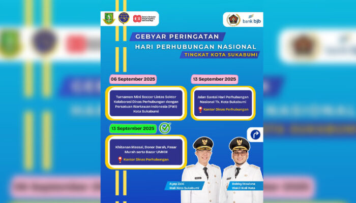 Kuota 200 Orang, Pendaftaran Khitanan Massal Harhubnas Kota Sukabumi 2025 Dibuka 20 Agustus