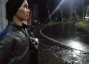 Viral! Seorang Pemotor Diduga Dibegal Morbag di Jalur Cikidang Sukabumi