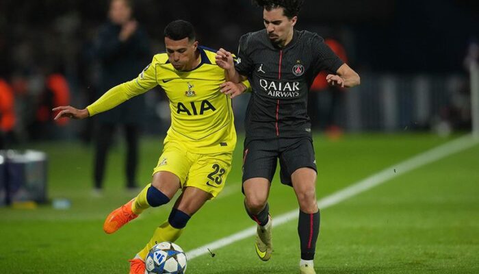 Vitinha Catat Hattrick, PSG Amankan Kemenangan Dramatis atas Tottenham