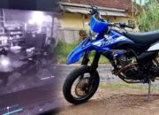 Terekam CCTV, Motor Trail Milik Relawan Sehati Sukabumi Raib Dicuri