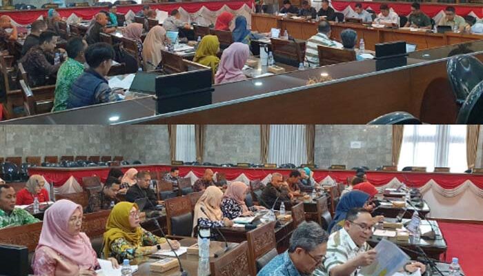 Jajaran Dishub Kota Sukabumi Hadiri Rapat Pansus Perubahan APBD 2025