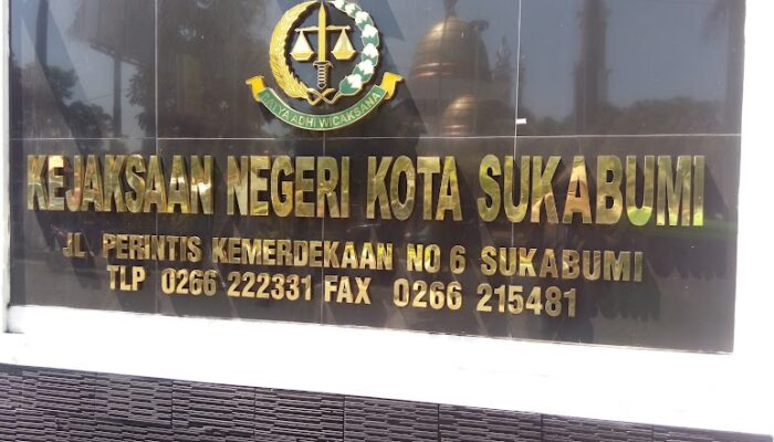 Kejari Kota Sukabumi Benarkan Terima Laporan Dugaan Penyimpangan Anggaran Dinas ke Anggota DPRD