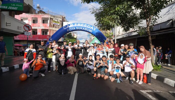 Pemkot Sukabumi Resmikan Car Free Day di Jalan A Yani, Digelar Rutin Setiap Minggu
