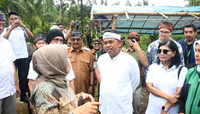 Kepala Disperkim Kabupaten Sukabumi Hadiri Peresmian PLTMH Ciganas