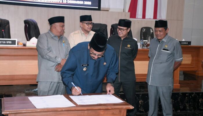 DPRD Kabupaten Sukabumi Tetapkan Rencana Kerja 2026 dan Revisi Propemperda