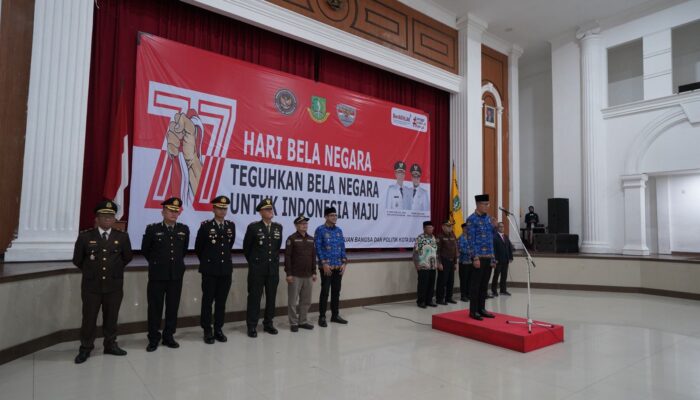 Pemkot Sukabumi Gelar Upacara Hari Bela Negara ke-77, Wali Kota Bacakan Amanat Presiden