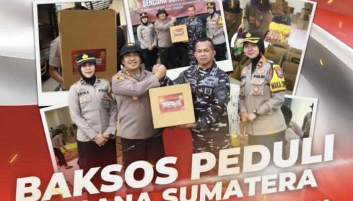 Paguyuban Tathya Dharaka Akpol 2005 Kirim Ribuan Paket Sembako untuk Korban Bencana di Sumatera