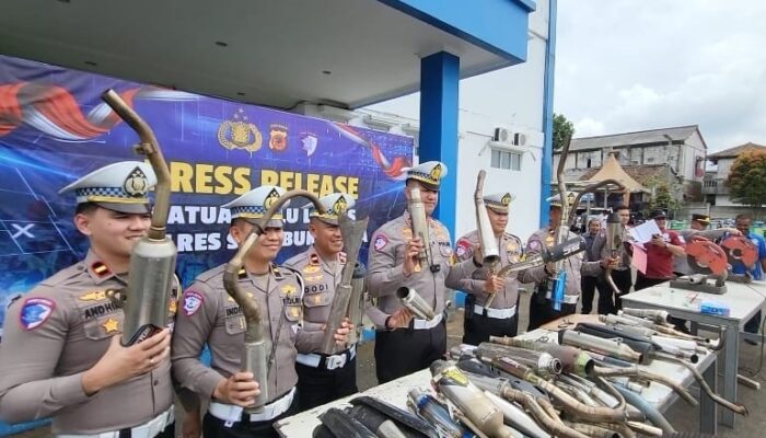 Dua Pekan Operasi Zebra Lodaya, Satlantas Polres Sukabumi Kota Catat 6.633 Pelanggaran