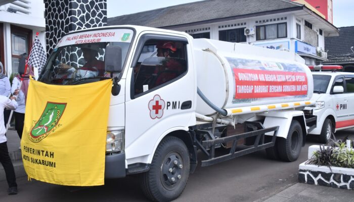 Pemkot Sukabumi Kirim Ambulans, Air Bersih, dan Dana untuk Korban Bencana di Sumatera