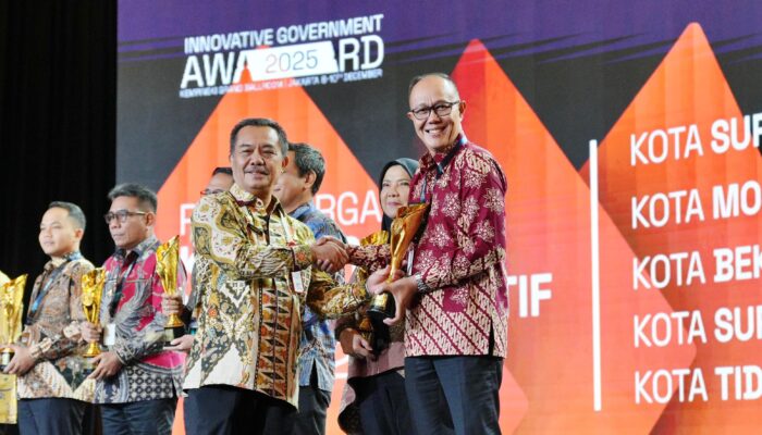 Prestasi Nasional: Kota Sukabumi Raih Gelar Kota Terinovatif dari Kemendagri