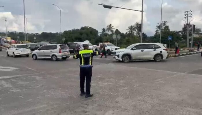 Satlantas Polres Sukabumi Berlakukan Pembatasan Truk dan Angkutan Barang saat Nataru