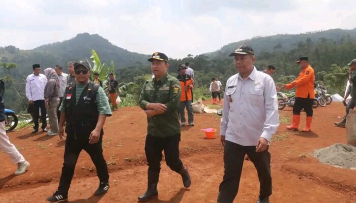 Kolaborasi Pemulihan Pascabencana, 28 Huntara Dibangun di Desa Langkapjaya Sukabumi